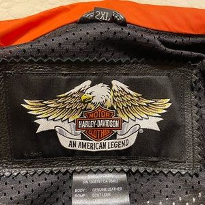 Leather Harley Davidson Jacket